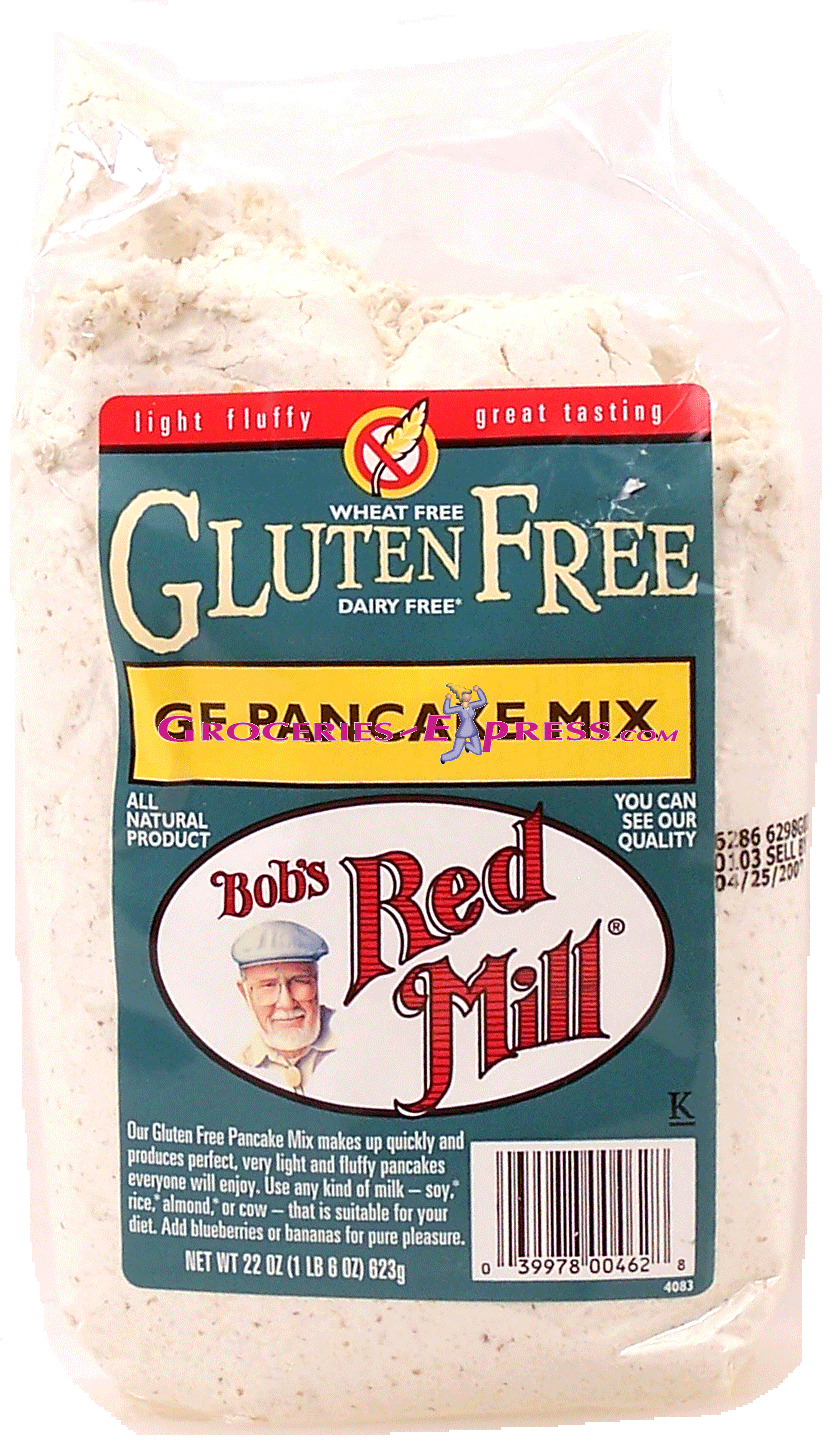 Bob's Red Mill Gluten Free pancake mix, wheat free, dairy free Full-Size Picture